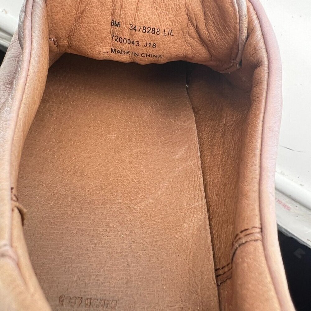 Frye Rebel Lena Zip Women Size 8M Pink Soft Leather Front Zip Casual Shoes - Picture 11 of 12